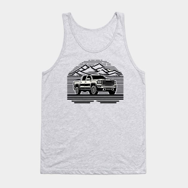 GMC Sierra Tank Top by TaevasDesign